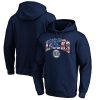 New York Knicks Navy Banner Wave Stylish Pullover Hoodie