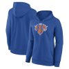 New York Knicks Women's Royal Chic Primary Logo Pullover Hoodie