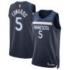 Nike Anthony Edwards Minnesota Timberwolves Unisex Navy Swingman Stylish Jersey Icon Edition