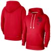 Nike Atlanta Hawks Stylish Red Courtside Standard Issue Premium Performance Pullover Hoodie