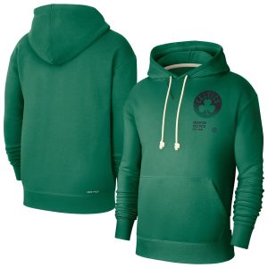 Nike Boston Celtics Kelly Green Courtside Standard Issue Premium Performance Trendy Pullover Hoodie