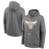 Nike Chicago Bulls Youth Fabulous Steel 2024/25 City Edition Club Fleece Pullover Hoodie