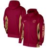 Nike Cleveland Cavaliers Wine 2023/24 Authentic Showtime Chic Full Zip Hoodie