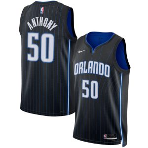 Nike Cole Anthony Unique Orlando Magic Unisex Black Swingman Jersey Icon Edition