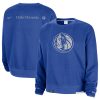 Nike Dallas Mavericks Women's Blue Standard Issue Courtside Performance Pullover Fabulous Sweatshirt