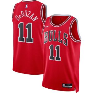 Nike DeMar Gorgeous DeRozan Chicago Bulls Unisex Red Swingman Jersey Icon Edition