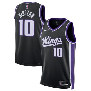 Nike DeMar DeRozan Sacramento Kings Unisex Black Swingman Player Jersey Chic Icon Edition