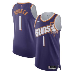 Nike Devin Booker Phoenix Suns White Authentic Jersey Gorgeous Icon Edition