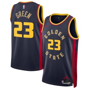 Nike Draymond Green Golden State Warriors Unisex Navy Trendy 2024/25 Swingman Player Jersey City Edition
