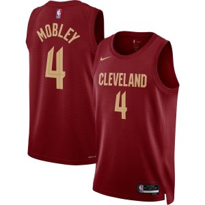 Nike Evan Mobley Cleveland Cavaliers Unisex Wine Chic Swingman Jersey Icon Edition