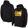 Nike Unique Golden State Warriors Black Courtside Club Pullover Hoodie