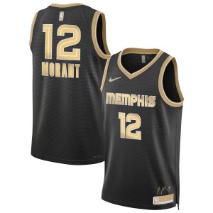 Nike Ja Stylish Morant Memphis Grizzlies Unisex Black Select Series Swingman Jersey