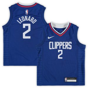Nike Kawhi Leonard LA Clippers Preschool Royal 2019/20 Player Jersey Icon Edition Fabulous