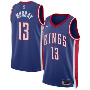 Nike Keegan Murray Sacramento Kings Unisex Blue 2024/25 Swingman Player Jersey City Edition Unique