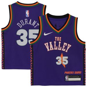 Nike Kevin Durant Phoenix Suns Fabulous Toddler Purple 2024/25 Swingman Player Jersey City Edition
