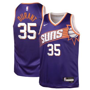 Nike Kevin Eye - catching Durant Phoenix Suns Youth Purple Swingman Jersey Icon