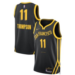 Nike Klay Thompson Fabulous Golden State Warriors Unisex Black 2023/24 Swingman Jersey City Edition