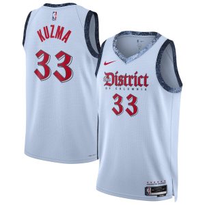 Nike Kyle Kuzma Washington Wizards Unisex Powder Blue Stylish 2024/25 Swingman Player Jersey City Edition