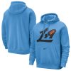 Nike LA Clippers Blue 2024/25 City Edition Essential Unique Club Pullover Hoodie