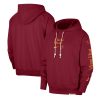 Nike Miami Heat Red Authentic Performance Pullover Gorgeous Hoodie