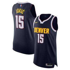 Nike Nikola Jokic Denver Nuggets Premium Navy Authentic Jersey Icon Edition
