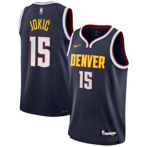 Nike Nikola Jokic Gorgeous Denver Nuggets Youth Navy Swingman Jersey Icon Edition