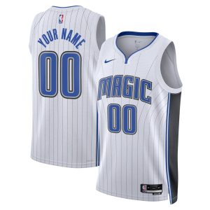 Nike Orlando Magic Unisex White Swingman Gorgeous Custom Jersey Association Edition
