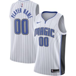 Nike Orlando Magic White 2020/21 Swingman Custom Jersey Association Edition Unique