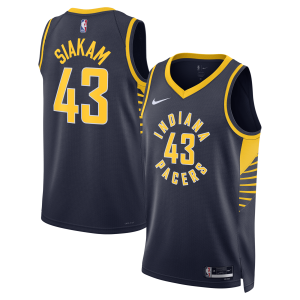 Nike Pascal Siakam Eye - catching Indiana Pacers Unisex Navy Swingman Jersey Icon Edition