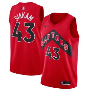 Nike Pascal Siakam Toronto Raptors Elegant Red 2020/21 Icon Swingman Jersey