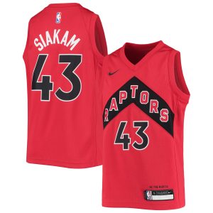 Nike Pascal Siakam Toronto Raptors Youth Red Swingman Jersey Icon Gorgeous Edition