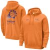 Nike Chic Phoenix Suns Orange Courtside Club Pullover Hoodie
