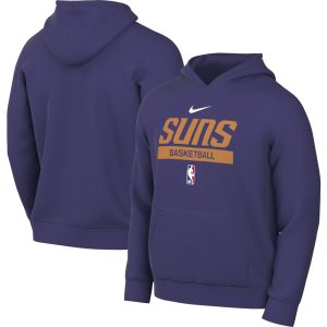 Nike Phoenix Suns Purple Stylish 2022/23 Spotlight On Court Practice Performance Pullover Hoodie