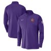 Nike Phoenix Suns Purple 2024/25 City Premium Edition Authentic Coaches Performance Half Zip Top