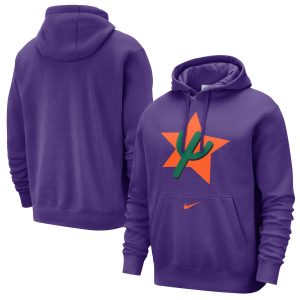 Nike Phoenix Unique Suns Purple 2024/25 City Edition Essential Club Pullover Hoodie