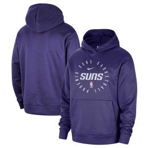 Nike Phoenix Stylish Suns Purple 2024/25 Spotlight On Court Practice Performance Pullover Hoodie