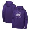 Nike Phoenix Suns Youth Eye - catching Purple Performance Practice Spotlight Pullover Hoodie