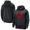 Nike Portland Trail Blazers Fabulous Black 2024/25 City Edition Essential Club Pullover Hoodie