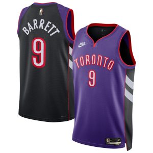 Nike RJ Barrett Toronto Raptors Unisex Purple Unique 2024/25 Swingman Jersey Classic Edition