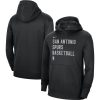 Nike San Antonio Spurs Unisex Black 2023/24 Performance Spotlight On Court Eye - catching Practice Pullover Hoodie