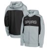 Nike San Antonio Spurs Trendy Youth Silver/Black Authentic On Court Showtime Performance Full Zip Hoodie