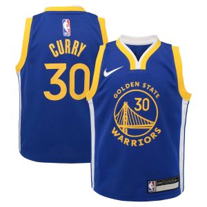 Nike Stephen Gorgeous Curry Golden State Warriors Infant Royal Swingman Player Jersey Icon Edition