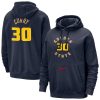 Nike Stephen Curry Golden Unique State Warriors Navy 2024/25 City Edition Name & Number Pullover Hoodie