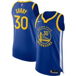 Nike Stephen Curry Golden State Trendy Warriors Royal Authentic Jersey Icon Edition