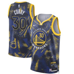 Nike Stephen Curry Golden State Warriors Stylish Unisex Royal 2025 Select Series Swingman Player Jersey