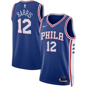Nike Tobias Harris Philadelphia 76ers Unisex Royal Swingman Jersey Fabulous Icon Edition