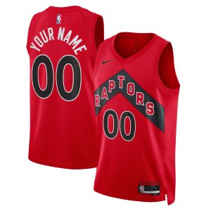 Nike Gorgeous Toronto Raptors Unisex Red Swingman Custom Jersey Icon Edition
