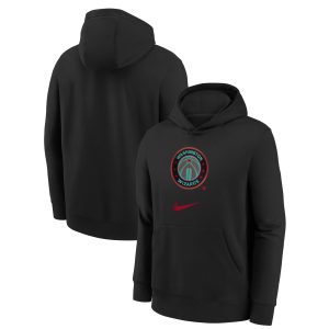 Nike Washington Wizards Youth Black 2023/24 City Chic Edition Essential Pullover Hoodie