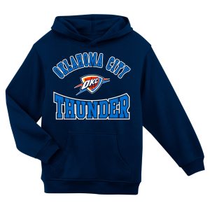Oklahoma City Thunder Preschool Navy Home Premium Town Pullover Fleece Hoodie