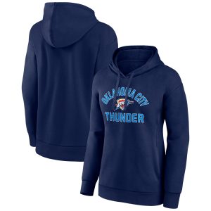 Oklahoma Chic City Thunder Women's Navy Overtime Pullover Hoodie